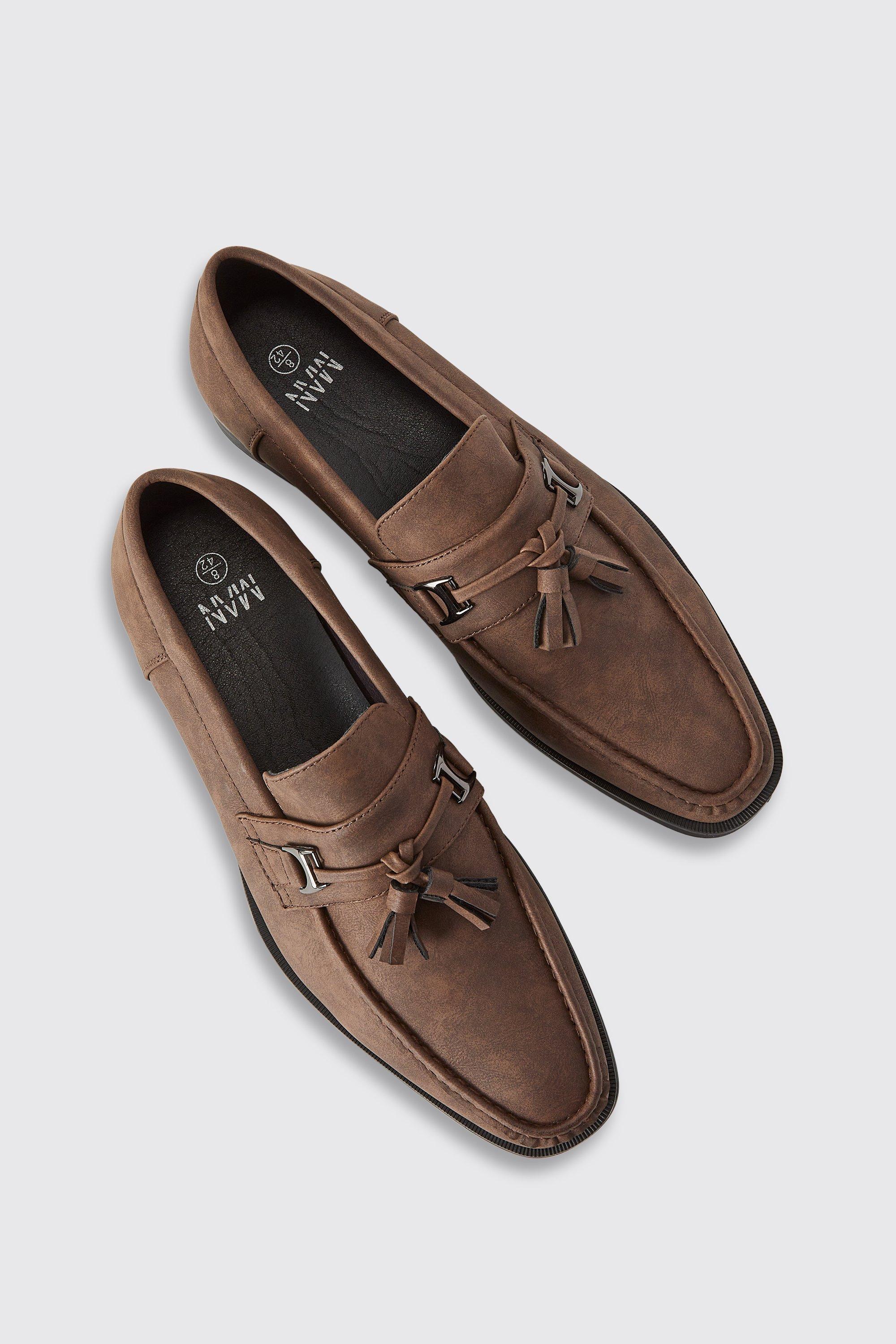 Mocassins en faux daim boohoo FR